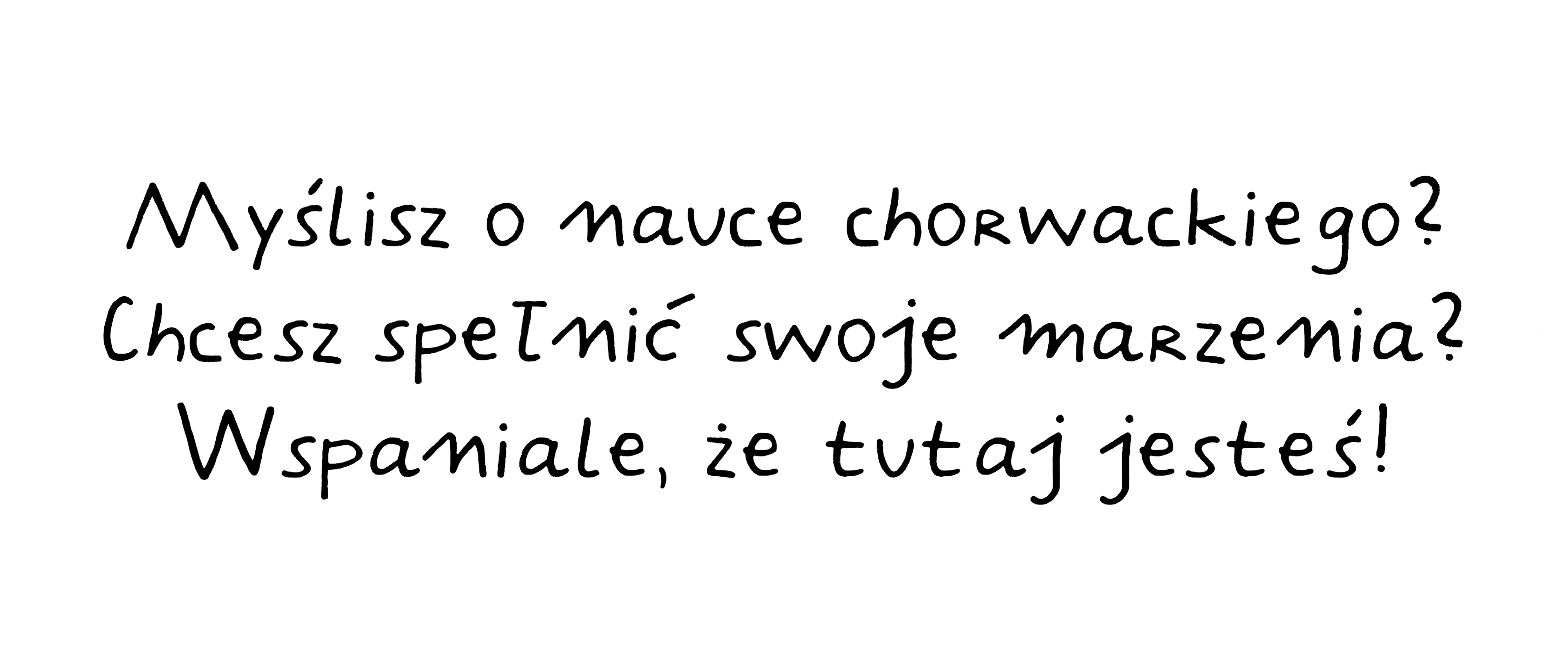 FOC_dymek_myślisz o nauce chorwackiego
